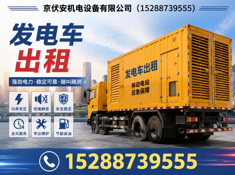 呼伦贝尔柴油发电机组出租展示图