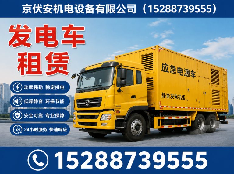 呼伦贝尔应急发电机出租展示图